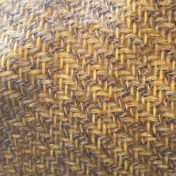 NWT J Jill Pure Jill wool-blend scarf, wrap, shawl, in yellow, tan and gray - Picture 7 of 10